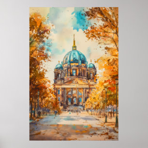 Poster Aquarelle de Berlin 2