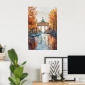 Poster Aquarelle de Berlin 3 (Bureau à domicile)