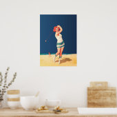 Poster Aquarelle de golf 1922 Imprimer (Cuisine)