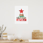 Poster Aquarelle de la Californie (Cuisine)