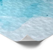 Poster Aquarelle de lapin lièvre (Coin)