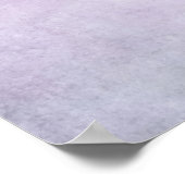 Poster Aquarelle de lavande violet Arrière - plan personn (Coin)