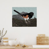 Poster Aquarelle de l'Est de la pointe Imprimer (Cuisine)