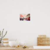 Poster aquarelle de Londres (Cuisine)