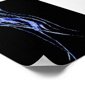 Poster Aquarelle de méduse (Coin)