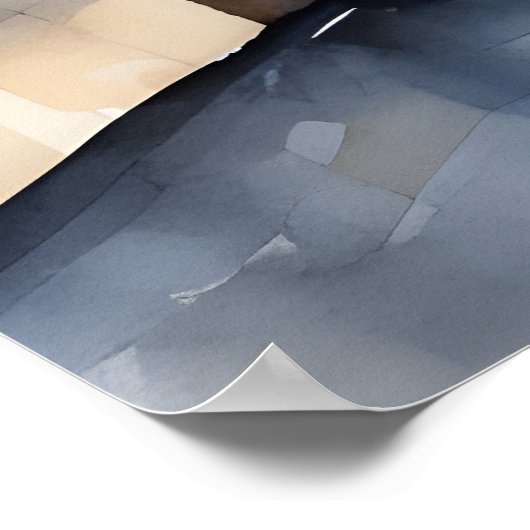 Poster Aquarelle de Melbourne (Coin)