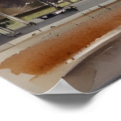 Poster Aquarelle de Melbourne (Coin)