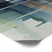 Poster Aquarelle de Melbourne (Coin)