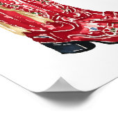 Poster Aquarelle de Noël (Coin)