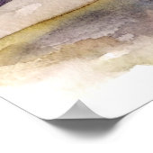 Poster Aquarelle de pigeon fantaisiste, illustration de l (Coin)