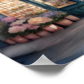 Poster Aquarelle de rue parisienne (Coin)