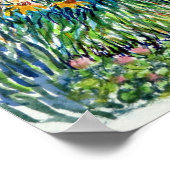 Poster Aquarelle des Prairies (Coin)