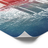 Poster Aquarelle Detroit (Coin)