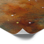 Poster Aquarelle du matin d'automne (Coin)