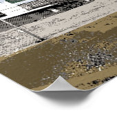 Poster Aquarelle du phare West End (Coin)