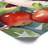 Poster Aquarelle Fairytale Bébé Blanche neige (Coin)