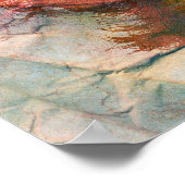 Poster Aquarelle fille - Oser aimer (Coin)