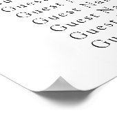 Poster Aquarelle fleurs glace (Coin)