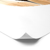 Poster Aquarelle fusion moderne abstraite (Coin)