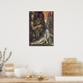 Poster Aquarelle Galatea Gustave Moreau (Cuisine)