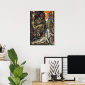 Poster Aquarelle Galatea Gustave Moreau (Bureau à domicile)
