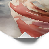 Poster Aquarelle Geisha no 12 (Coin)