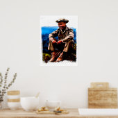 Poster Aquarelle générale Vang Pao (Cuisine)