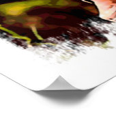 Poster Aquarelle générale Vang Pao (Coin)