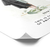 Poster Aquarelle Graduation Girl Citation Inspirationnell (Coin)