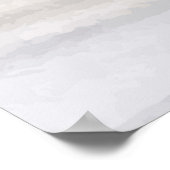 Poster Aquarelle gris et texture or de luxe (Coin)