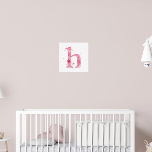 Poster Aquarelle H (Pépinière 2)