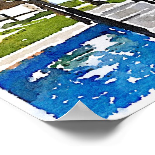 Poster Aquarelle HBR (Coin)