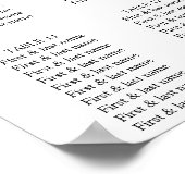 Poster Aquarelle hiver Cerf Wreath Argent (Coin)