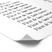 Poster Aquarelle Hiver Pine verte Arbre et Pine Cône Pos (Coin)