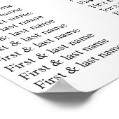 Poster Aquarelle Hiver Pine verte Arbre et Pine Cône Pos (Coin)