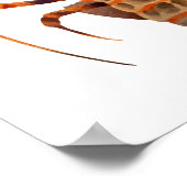 Poster Aquarelle Homard Crustaceancore (Coin)