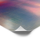 Poster Aquarelle Imaginaire mignonne Pastel Pearl (Coin)