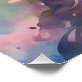 Poster Aquarelle Jésus (Coin)