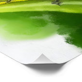 Poster Aquarelle, Libellule (Coin)