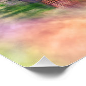 Poster Aquarelle Mandarin Canards Feng Shui Symbole (Coin)