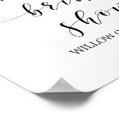 Poster Aquarelle Marsala et Fête des mariées d'or Bienven (Coin)