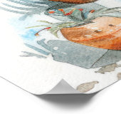 Poster Aquarelle Méditerranée (Coin)