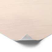 Poster Aquarelle orange (Coin)