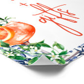 Poster Aquarelle Orange Aperol Spritz Cartes et Cadeaux (Coin)