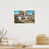 Poster Aquarelle originale de Dust 2 CSGO (Cuisine)