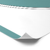 Poster Aquarelle originale Great Blue Heron Bird (Coin)