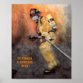 Poster "Aquarelle originale Miranda Saint James" (Devant)