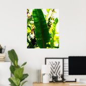Poster Aquarelle Palm (Bureau à domicile)