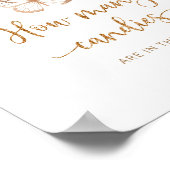 Poster Aquarelle papillon floral devinez combien de bonbo (Coin)