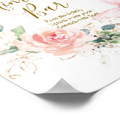 Poster Aquarelle papillon Mimosa Bar (Coin)